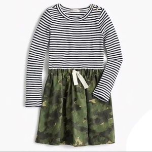 Crewcuts Army Navy Striped Dress
